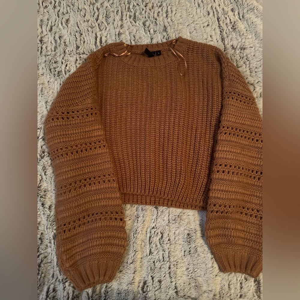Brown sweater